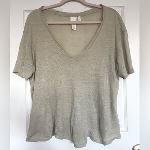 H&M Linen Tshirt